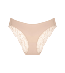 Dámske body Make-Up Illusion Lace Highleg Tai - BROWN - svetlohnedá 00NZ - TRIUMPH BROWN 42