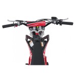 Mamido Detská benzínová motorka RamiGO ULTRA 66 125CC červená