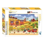 Brain Tree Puzzle Westernovým vlakom /1000 dielikov/ od 14 rokov