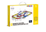 Mamido Mamido Magnetická stavebnica pretekárska dráha s elektrickým autíčkom 298 dielikov Ultra XXL MT1474
