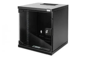 Digitus DN-10-SET-1-B čierna / Nástenná sieťová skriňa / 10" / 6U / 312x300 mm / IP20 (DN-10-SET-1-B)