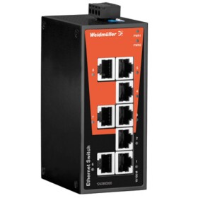 Weidmüller IE-SW-BL08T-8TX priemyselný ethernetový switch; 1286560000