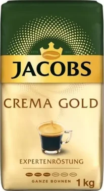 Jacobs Crema 1 kg / Zrnková káva / 60% Arabica amp; 40% Rubusta (8711000539088)