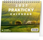 NOTIQUE Praktický kalendár s citátmi 2027 / Stolný kalendár / 16,5 x 13 cm / týždenný