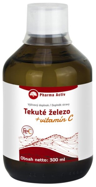 Pharma Activ Tekuté železo Fe + Vitamín C