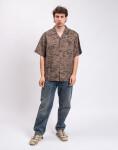 Carhartt WIP S/S Travon Shirt Duck Feather Print, Cypres M