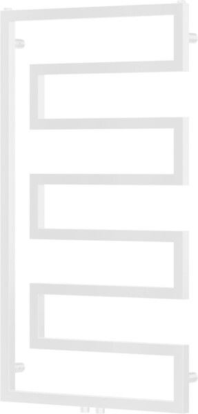 MEXEN - Floryda vykurovací rebrík/radiátor 1080 x 600 mm, 358 W, biela W206-1080-600-00-20