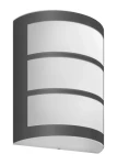 Philips Python 6W antracit / LED vonkajšie nástenné svietidlo / 500lm / 4000K / IP44 (SKL000396635)