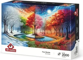ART PUZZLE Puzzle Štyri svety