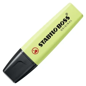 STABILO® BOSS ORIGINAL Pastel - 4 ks súprava - koralovo červená, čerešňová, obláčikovo modrá, limetková (70/4-3)