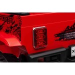 Mamido Mamido Elektrické autíčko OFF ROAD EXTREME 4x4 červené 24V | 200W | 50 kg | EVA | LED | 2,4 Ghz | ECO koža