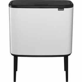 Brabantia Bo Touch Odpadkový kôš na triedený odpad 11 + 23 L biela / 54 x 68 x 31.5 cm (31 35 47)