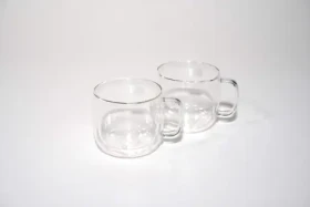 Zwilling Sorento PLUS 2 ks / Sada 2 hrnčekov na Cappuccino / Borosilikátové dvojité sklo / 11x9.7x14.2 cm (39500-113-0)