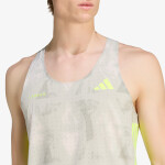 Tričko adidas Adizero Labrum Tank Top Sesame/ Solar Yellow S