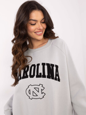 Mikina EM BL 857 1.92P svetlo šedá jedna velikost