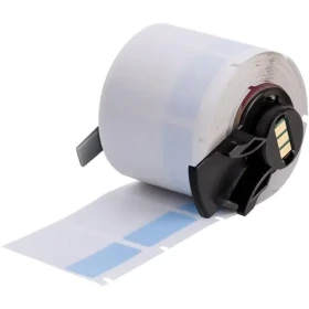 BRADY samolaminujúce vinylové štítky pre M610 / Štítky do tlačiarne / modro-priehľadné / 3,99-8,1 mm / 250 ks (M6-31-427-BL)