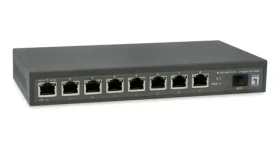 LevelOne GEP-0925 / Switch / Unmanaged / 8x 2.5GbE / 4X PoE 120W / 1x 10G SFP+ (GEP-0925)