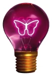 SBS Music Hero LUME Motýľ / Dobíjacia stolná lampa
