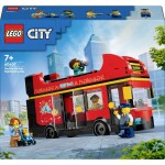 LEGO® City Great Vehicles 60407 Červený dvojpodlažný vyhliadkový autobus