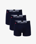 Pánske boxerky ATLANTIC 3Pack tmavo modrá