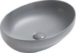 MEXEN - Cornelia umývadlo na dosku 50x36, sivá mat 21885061