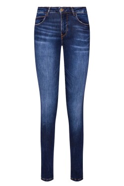Guess Jeans W2YAJ2 D4Q03 džínsy modré