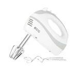 ECG RS 200 biela / ručný šľahač / 200W / 5 rýchlostí / turbo / šľahanie / hnetanie / metly + háky (340420284958)