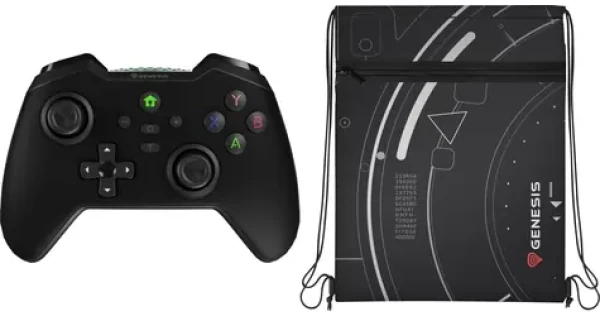 Genesis Mangan 400 čierna + Elara G2 / Sada gamepadov a batoh / USB / Vibrácie (M-9139164)