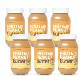 Proteínové arašidové maslo - GymBeam (vanilka, 6 x 900 g) (7471-9-vanilla-6x900g)
