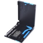 KS Tools 150.6060 Sada na opravu nerezových závitov M10x1,0x14mm, 19 ks; 150.6060