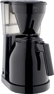 Melitta 1023-06 čierna / Kávovar na prekvapkávanú kávu / 1050W / 1000 ml (EASY THERM II BLACK)