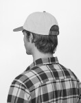 Patagonia P-6 Label Trad Cap Birch White w/Fleck Blue