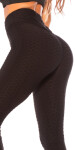 Curvy Girls Size! Sexy Highwaist Leggings Push-up black