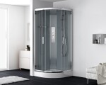 Sprchový box štvrťkruh 90x90 cm SAT SATBOXS90CRT SATBOXS90CRT