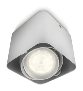 Philips Afzelia hliník / LED bodové svietidlo / 4,5 W / 500lm / 2700K (SKL000389414)