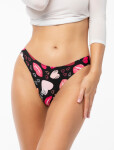 Julimex Kiss Me Simple String S-XL černá S