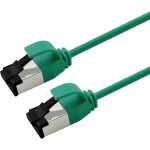 Roline 21.15.3246 RJ45 sieťové káble, prepojovacie káble CAT 8.1 U/FTP 3 m zelená 1 ks; 21.15.3246