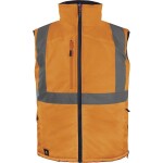 Reflexná zateplená obojstranná vesta Delta Plus FIDJI 3* Farba: Žltá, Veľkosť: 2XL (FIDJ3HVJAXX)