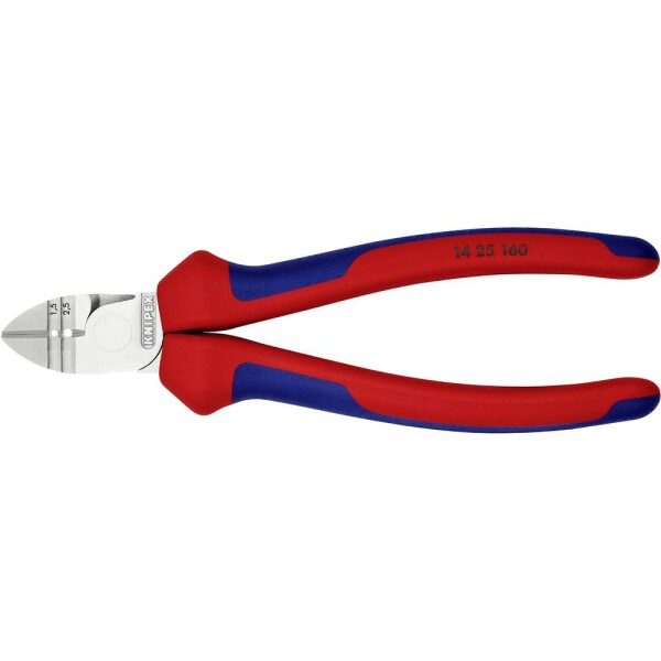 Knipex KNIPEX 14 25 160 dielňa diagonálne odizolovacie kliešte s fazetou 160 mm; 14 25 160