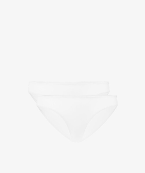Dámske mini nohavičky ATLANTIC 2Pack - biele XL