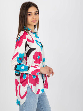 Dámske tričko 509016.06 bielo-modro-ružové - FPrice L/XL