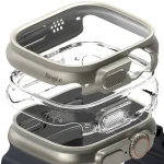 Ringke Slim kryt pre Apple Watch Ultra 1/2 49mm číra a titánová / Ochranný kryt / 2 ks v balení