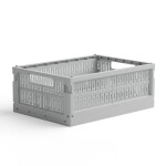 Made Crate Skladacia prepravka Misty Grey - midi