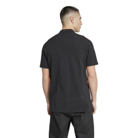 Pánske polo tričko Manchester United M IT4165 Black pattern - Adidas L černá vzor