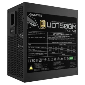 GIGABYTE UD750GM PG5 V2 / Zdroj / 750W / ATX 3.1 / modulárny / 80PLUS Gold (GP-UD750GM PG5 V2)