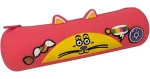 MITAMA Mitamino Animal ružová-žltá / Peračník / Silikónový / Zip / 22 × 7 × 6,5 cm (63704-0284)