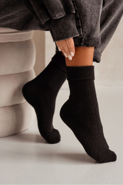 DÁMSKE FROTÉ PONOŽKY CIKCAK 0118.012 Béžová 37-41