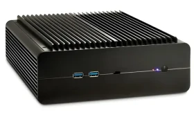 Inter-tech IP-60 čierna / Mini ITX / hliníková / 2x USB 3.0 / bez zdroja (88887372)