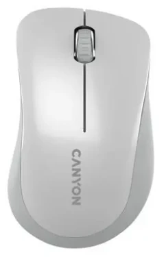 Canyon MW-11PW biela perleť / Bezdrôtová optická myš / 1200 DPI / 3 tlačidlá / USB prijímač (CNE-CMSW11PW)