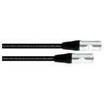 Cordial 15621 RJ45 sieťové káble, prepojovacie káble CAT 6A SF/UTP 3.00 m čierna krytie PUR 1 ks; 15621
